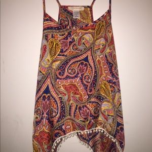 Multicolored tank top